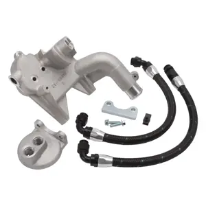 Engine Oil Filter Remote Mounting Kit | Edelbrock